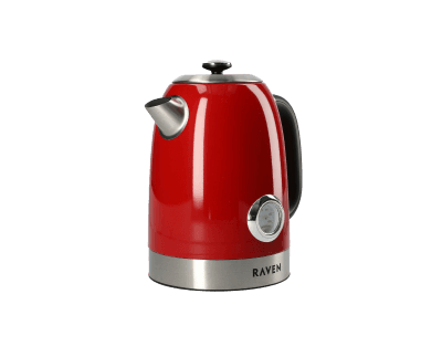 Electric kettle red vintage style