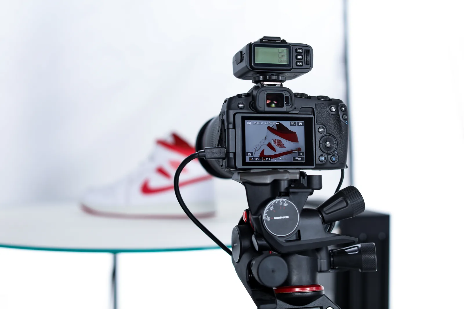 Any studio setup with Canon camera