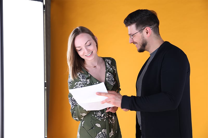 Giving directions to a model